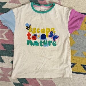 Boden Kids Multicolor Nature Graphic Tee